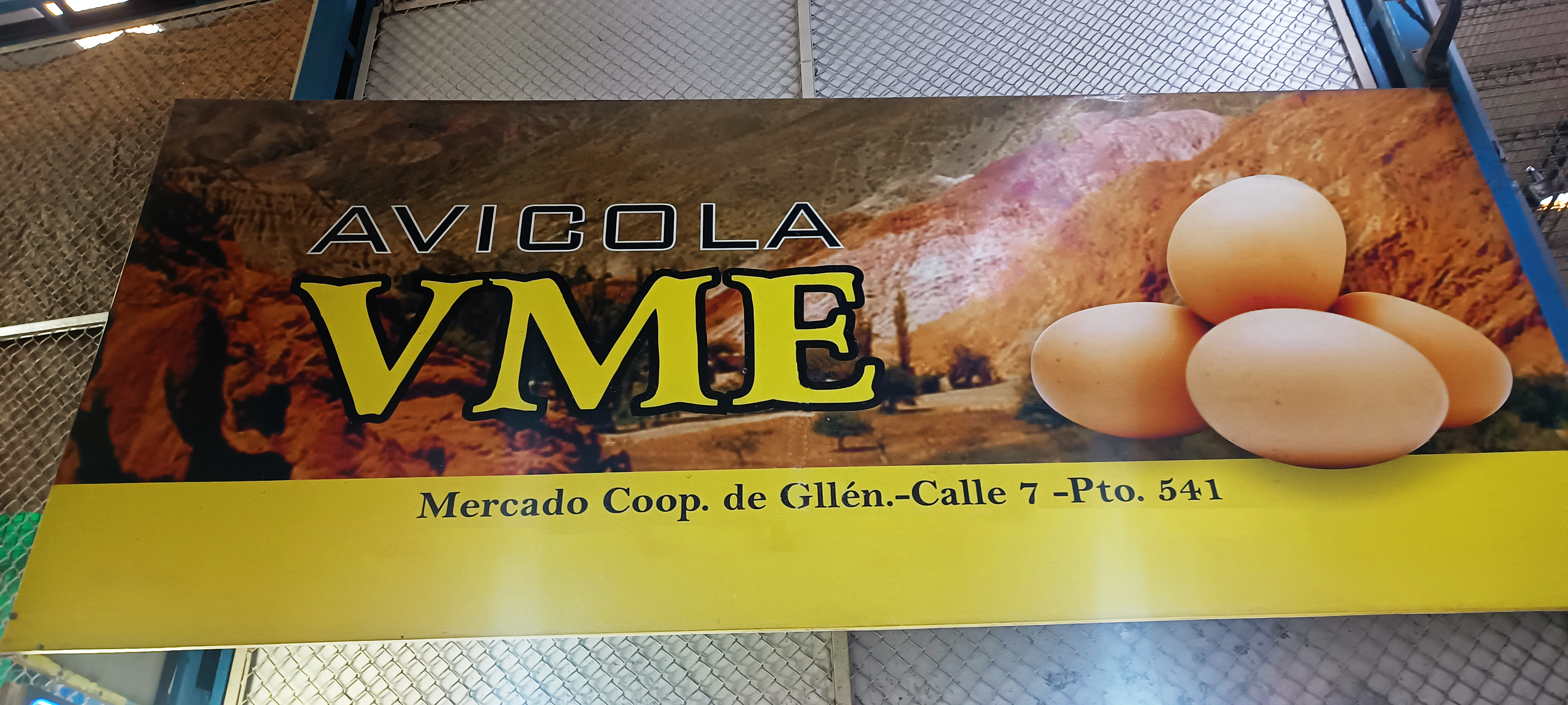 Puesto 541 calle 7 en el Mercado Cooperativo de Guaymallén